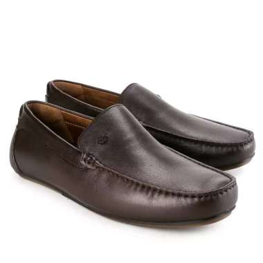 HM06 SEPATU PRIA LOAFER HUSH PUPPIES ORIGINAL LOAFERS KULIT ASLI COKLAT BROWN