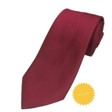 DASI PRIA DASI MERAH POLOS DASI FORMAL BERKWALITAS - merah maroon