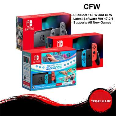 Nintendo Switch V2-HAC CFW Full Game V2 NEON 512GB