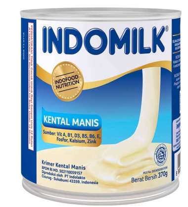 Promo Harga Indomilk Susu Kental Manis Plain 370 gr - Blibli