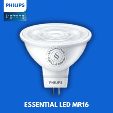 PHILIPS ESSENTIAL LED MR16 5 W WATT 5W 12V 12 V VOLT Kuning
