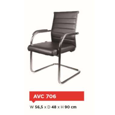 KURSI VISITOR KURSI TAMU KURSI KANTOR KURSI TUNGGU By ASTROVIS AVC-706
