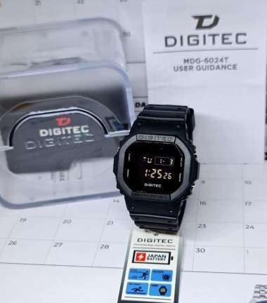 Jam Tangan Pria Digitec DG 6024T/6024/2024 Digital Original Hitam