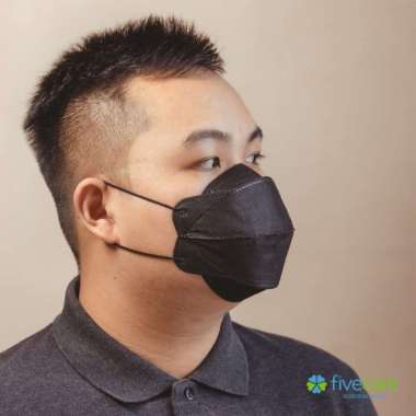Masker Medis fivecare 4D Surgical-4PLY filter 4 Lapis-1 Dus (50 Kotak)