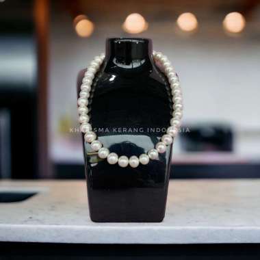 Saltwater Pearl Necklace Kalung Mutiara Asli by Kharisma Kerang Indonesia