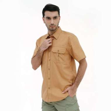 EIGER KEMEJA PENDEK PRIA MISSION SS SHIRT Khaki M