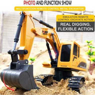 POWER Mainan Excavator Sand Digger with Remote Control