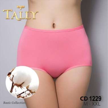 [TOMS] TALLY (1pcs) CD Basic 1229 Bahan Katun Lembut dan Nyaman | Celana Dalam Wanita ,,L CD 1229 (1