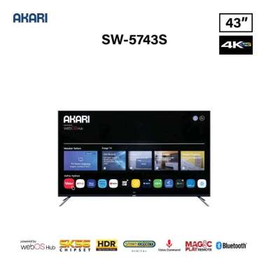 Akari smart tv led 43 inch SW 5743 S