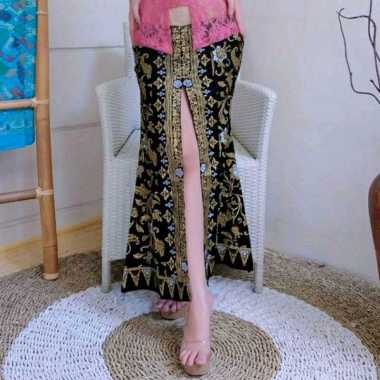 ROK DUYUNG BAHAN KATUN PRINT BALI S ukir hitam