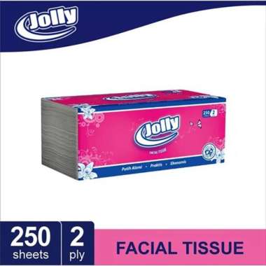 Jolly Facial Tissue / Tisu Wajah Jolly 250s