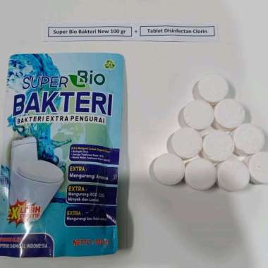 Bubuk bakteri super bio murah Bakteri & Klorin