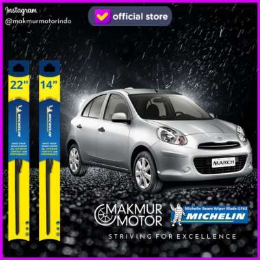 MICHELIN FRAMELESS WIPER GF63 FOR NISSAN MARCH