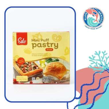 Edo Mini Puff Pastry Sheet 375gr