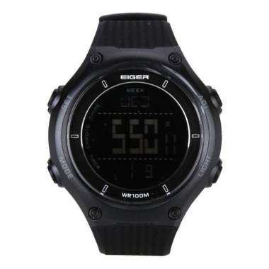 JAM TANGAN EIGER TOUSSIDE WATCH All Size Hitam