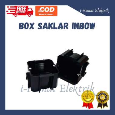 Stop Kontak Saklar Lampu Tanam Dinding Engkel Seri Inbow IB Morgen Tombol Besar Box IB Panasonic