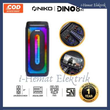 Speaker ukuran Besar Niko Slank Dino Speaker karaoke Speaker Portable Speaker Bluetooth Speaker full