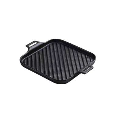 Giza Grill Pan by SKITCHEN/Cast Iron PREMIUM/Panggangan Besi Cor