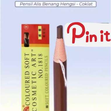 READY 03 VARIAN Pensil Alis Benang / Hengsi Eyebrow Pencil | Coklat | Hitam |PENSIL WATERPROOF UNTUK