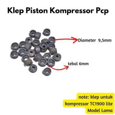 Klep Piston Kompressor Pcp TC1900 Lite model lama