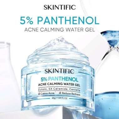 SKINTIFIC 5% panthenol acne calming water gel 45gr