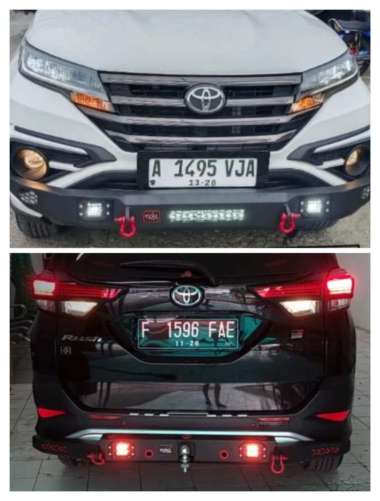 PAKET TANDUK TOWING DEPAN BELAKANG SUPER COBRA ALL NEW RUSH / TERIOS