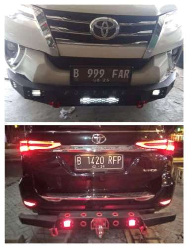 PAKET TOWING DEPAN BELAKANG SUPER COBRA ALL NEW FORTUNER