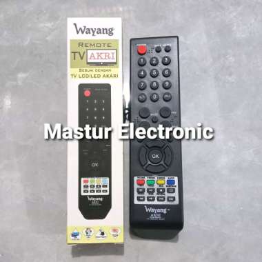 REMOTE REMOT TV AKARI LED LCD SEPERTI ORIGINAL