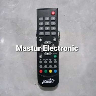 REMOTE REMOT RECEIVER PARABOLA MATRIX KECIL ORIGINAL ASLI