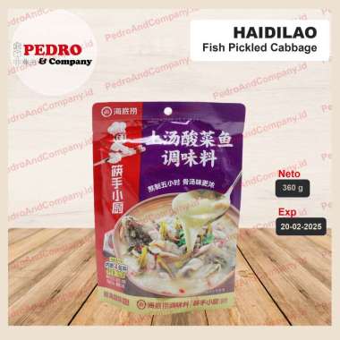 Haidilao fish pickled cabbage soup ikan sayur asin 360 gram hotpot