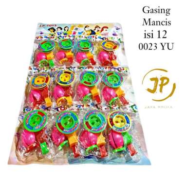 MAINAN ANAK GASING MANCIS ISI 12