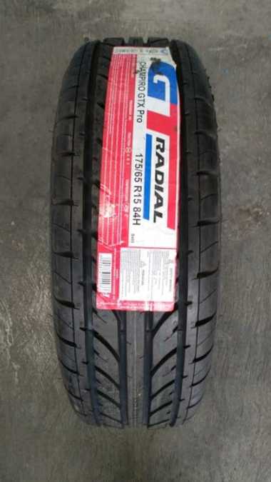 Gajah Tunggal GT Radial Champiro GTX Pro 175/65 R15 Ban Mobil DIKIRIM