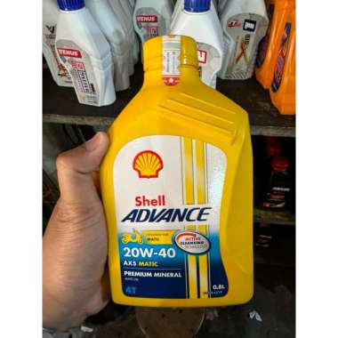 oli shell ax5 matic 20w-40 800ml oli shell ax5sc 20w40