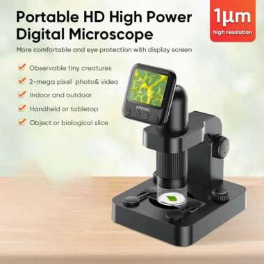 Mikroskop Digital Portable Microscope 1um 1080P APL-MS003 Mikroskop Jangka Besar Matematika Penggari