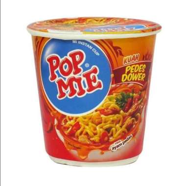 Pop Mie Instan Kuah Pedas Dower