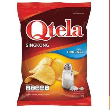 Qtela Keripik Singkong Original 60gr