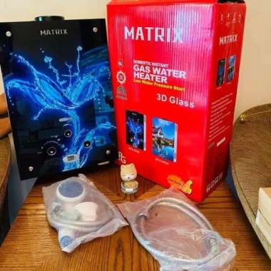 water heater gas Matrix 3D Glass