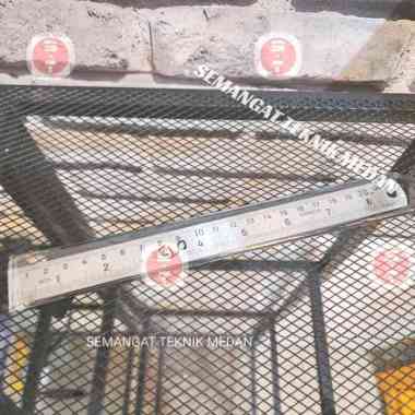 PENGGARIS RULER MISTAR BESI BAJA STAINLESS 20CM 20 CM DELI DL8020Y
