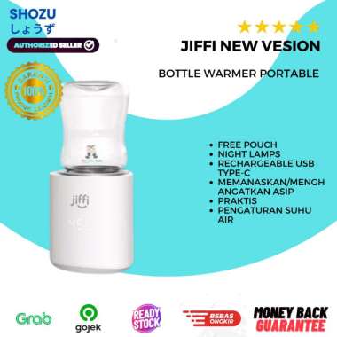 JIFFI NEW VERSION Bottle Warmer Portable Pemanas ASI Penghangat Susu Bayi