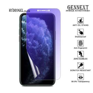 ANTI GORES JELLY HYDROGEL BLUE LIGHT SAMSUNG GALAXY ALPHA MEGA YOUNG 2 DEPAN+BELAKANG SAM YOUNG 2