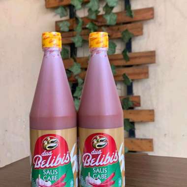 Saus cabe dua belibis 650ML botol / dua belibis saos sambal 650 ML