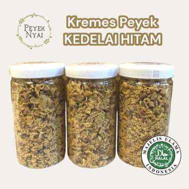 Kremes Rempeyek Peyek Nyai (Kedelai Hitam)