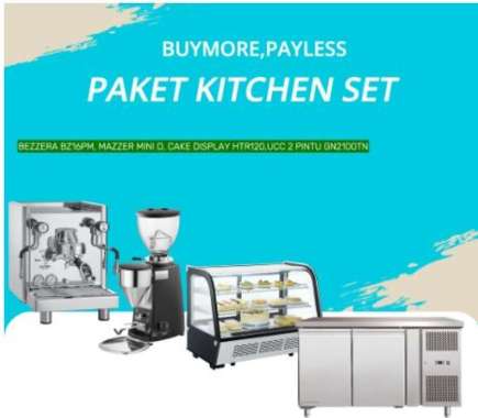 Buymorepayless Paket Mesin Kopi Bezzera BZ16PM & Mazzer Grinder Mini D Kitchen Set