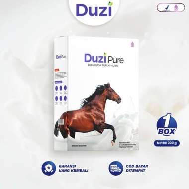 Susu Kuda Duzi Pure Bubuk Asli Herbal Lombok Paket 1 Box