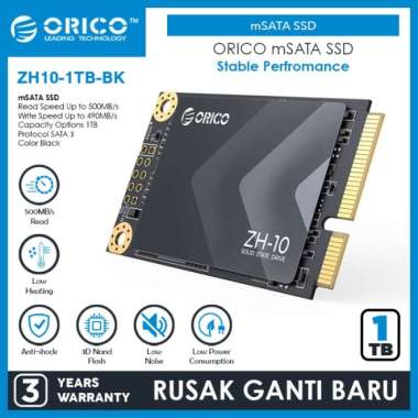 ORICO mSATA SSD 128GB/256GB/512GB/1TB/2TB - ZH10 1TB