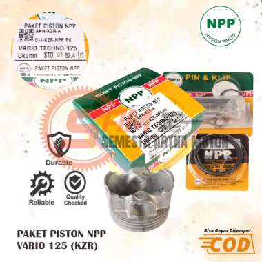 NPP Piston Kit Honda Vario Techno 125 KZR Seher Ukuran Standar