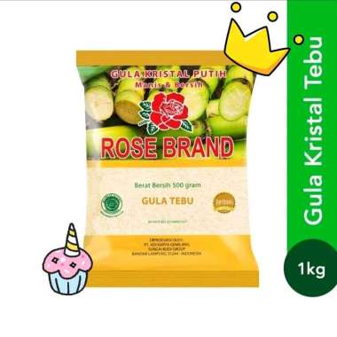 Promo Harga Rose Brand Gula Kristal Putih Premium 1000 gr - Blibli