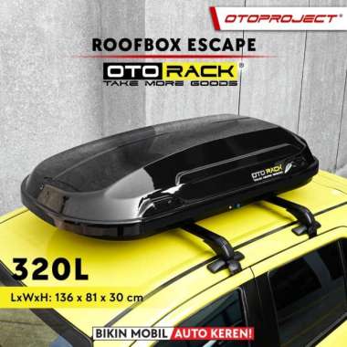 Roof Box Otorack Escape GLOSSY BLACK