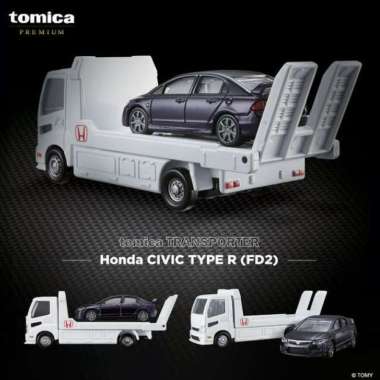 Tomica Premium Transporter Honda Civic Type R FD2