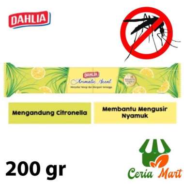 Kamper Aromatik Anti Nyamuk Dahlia 200 gr Aroma Citronella Sereh